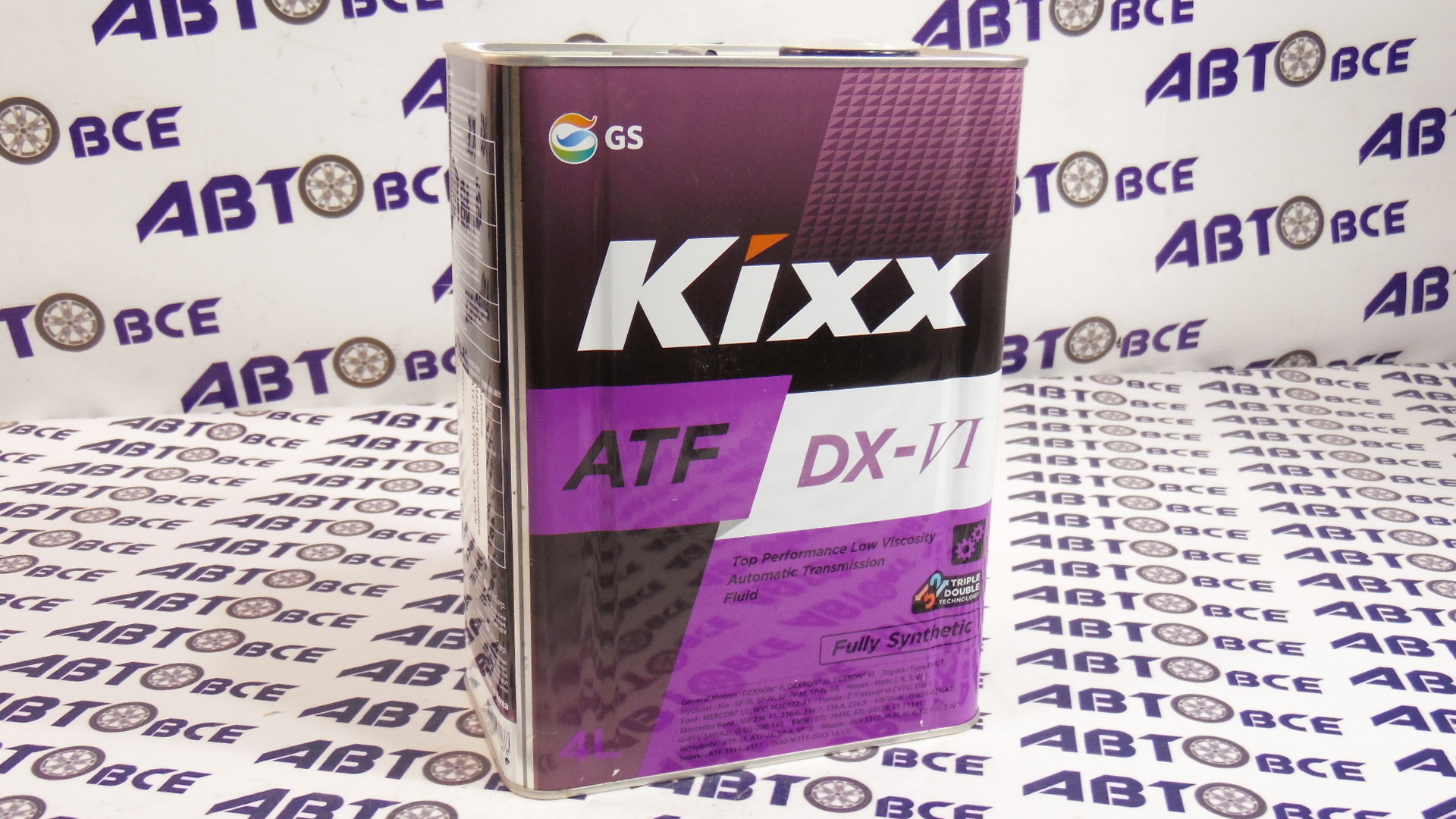 Масло трансмиссионное ATF DEXRON 6 4л KIXX